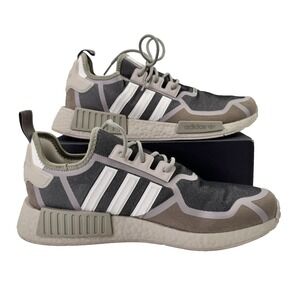 Adidas NMD R1 Men's Sneakers 11.5 GX7606 Beige Gray Business Casual CLEAN!